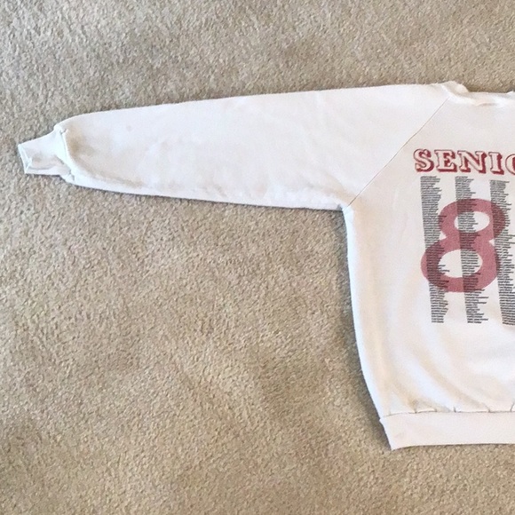 Vintage H.S. Senior Sweatshirt, Large - Picture 8 of 14